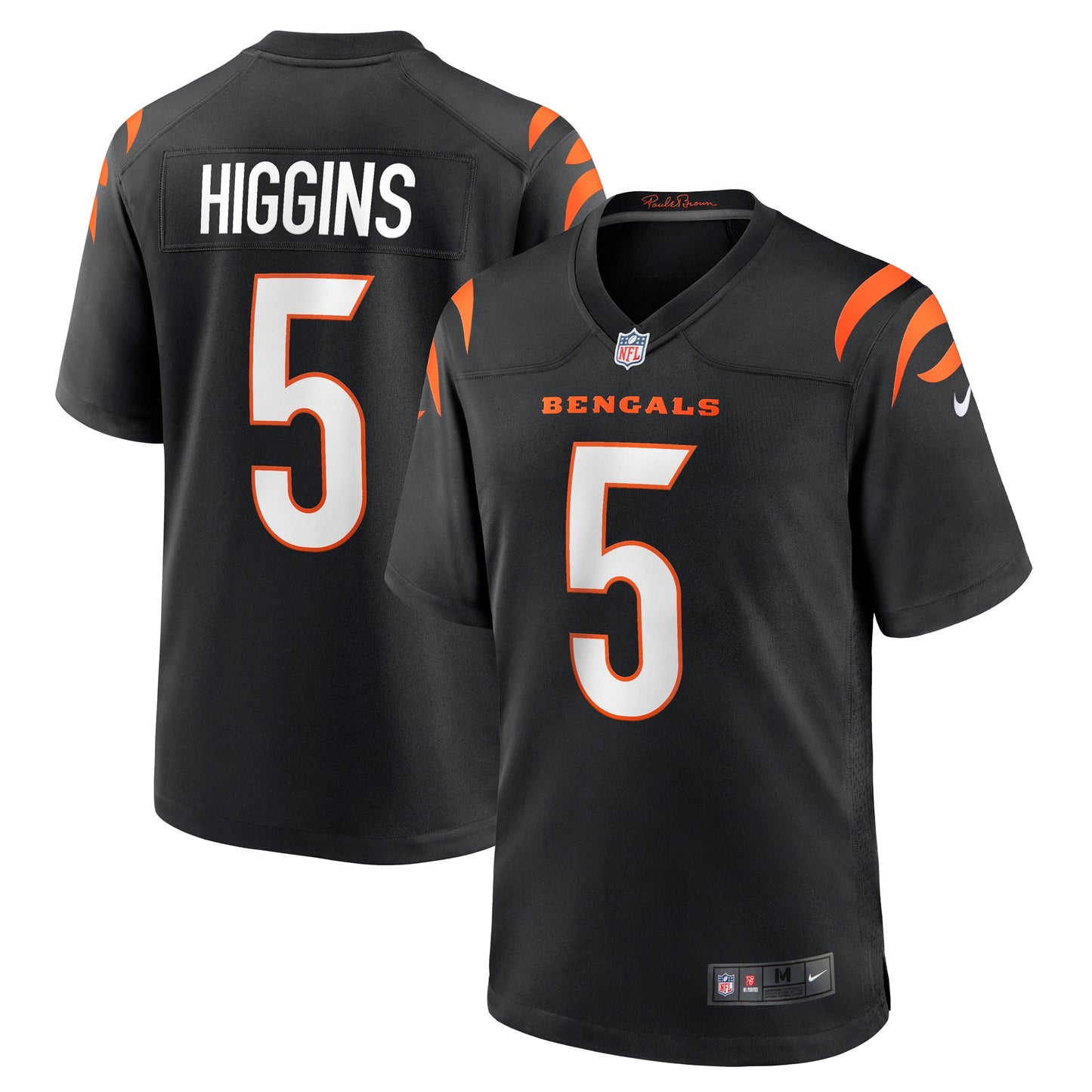 Tee Higgins Cincinnati Bengals Nike Game Player Jersey - Black