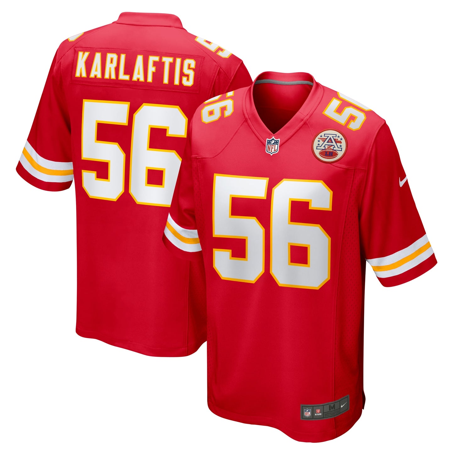 George Karlaftis Kansas City Chiefs Nike Player Game Jersey - Red