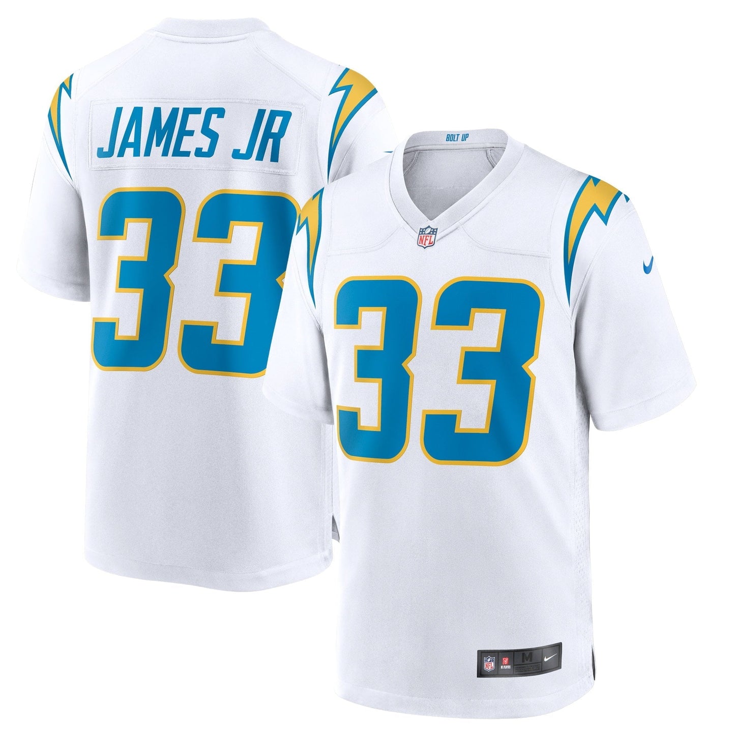 Men's Nike Derwin James White Los Angeles Chargers Game Jersey
