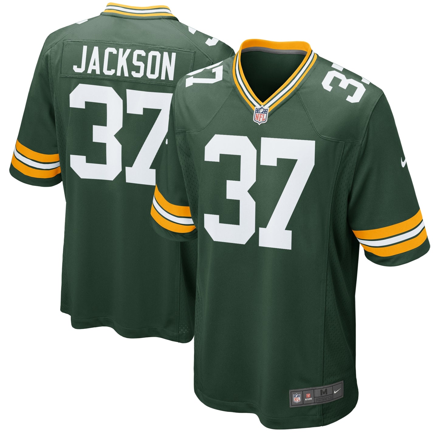 Josh Jackson Green Bay Packers Nike Game Player Jersey - Green