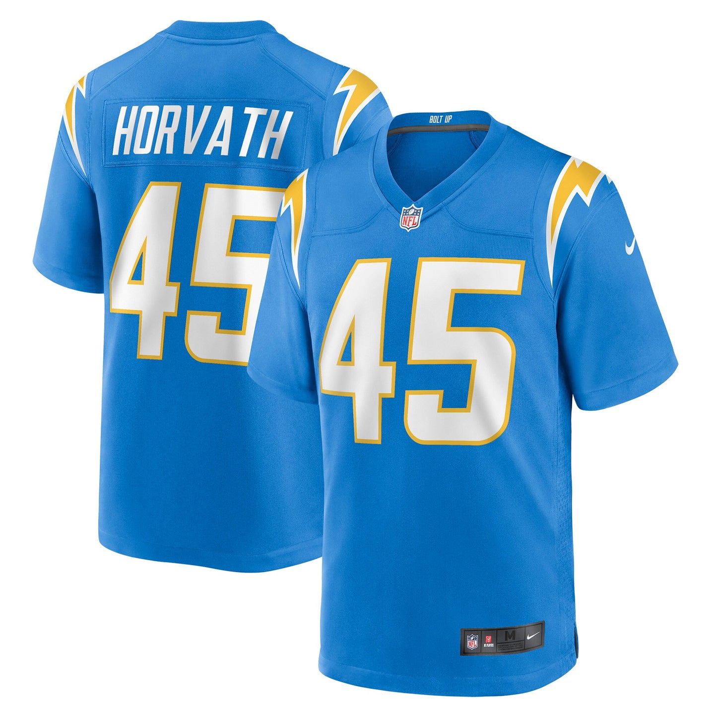 Zander Horvath Los Angeles Chargers Nike Game Jersey - Powder Blue