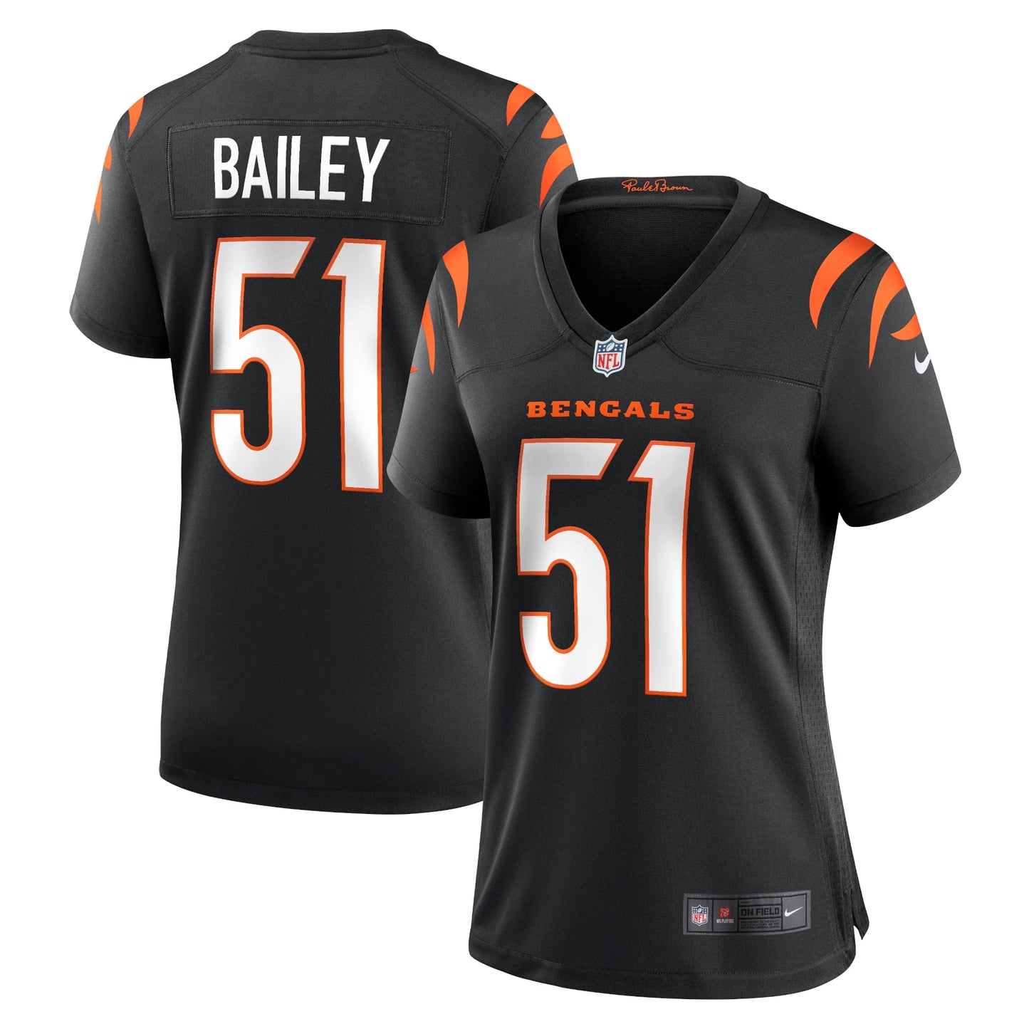 Markus Bailey Cincinnati Bengals Women's Nike Game Jersey - Black
