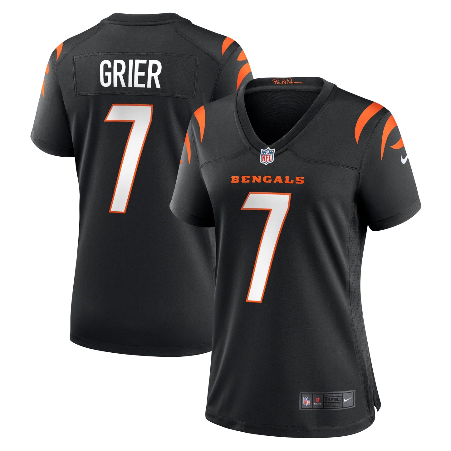 Will Grier Cincinnati Bengals Nike Women's Team Game Jersey -  Black
